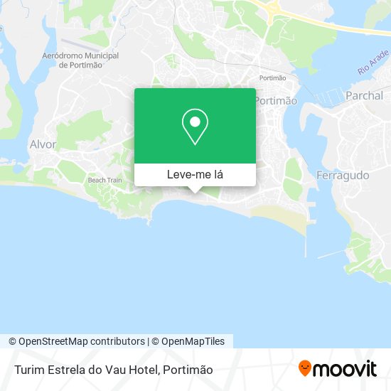 Turim Estrela do Vau Hotel mapa