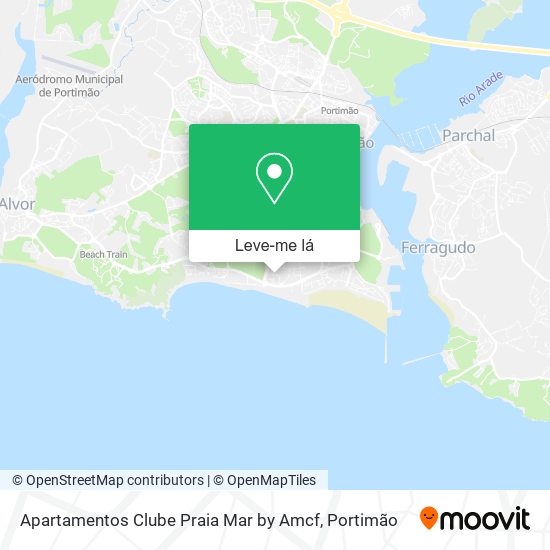 Apartamentos Clube Praia Mar by Amcf mapa