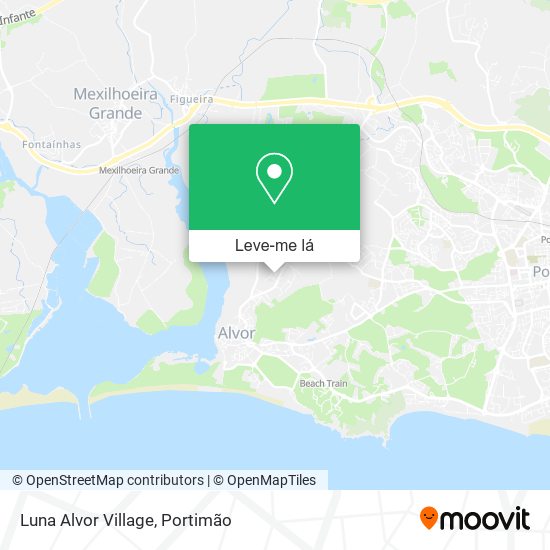 Luna Alvor Village mapa