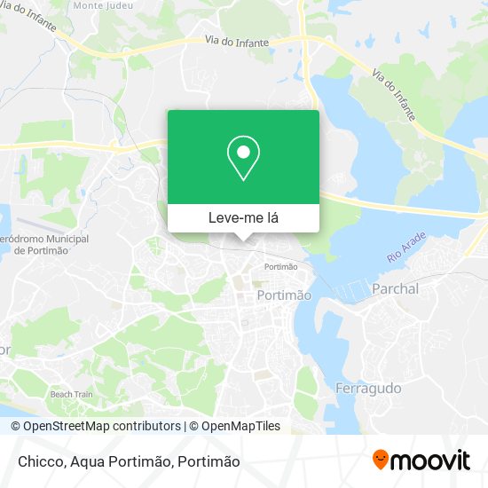 Chicco, Aqua Portimão mapa