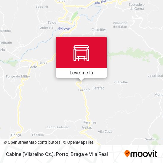 Cabine (Vilarelho Cz.) mapa