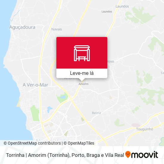 Torrinha | Amorim mapa