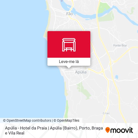 Apúlia - Hotel da Praia | Apúlia (Bairro) mapa