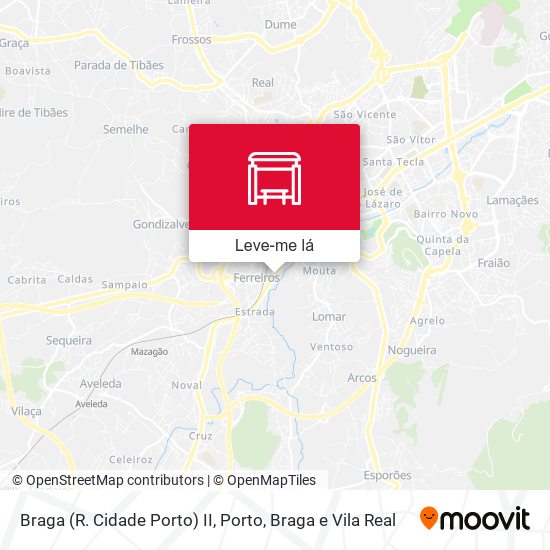 Braga (R. Cidade Porto) II mapa