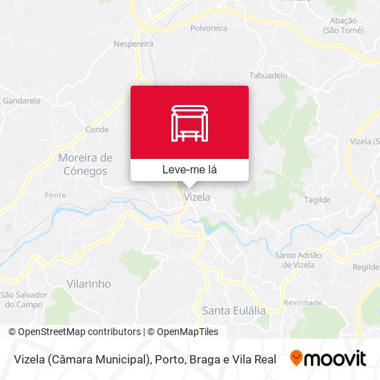 Vizela (Câmara Municipal) mapa