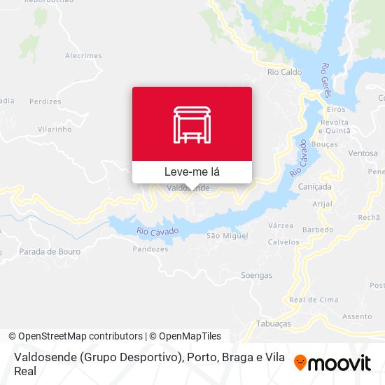 Valdosende (Grupo Desportivo) mapa