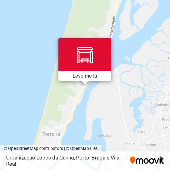 Urbanização Lopes da Cunha mapa