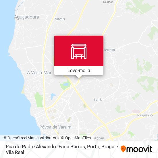 Rua do Padre Alexandre Faria Barros mapa