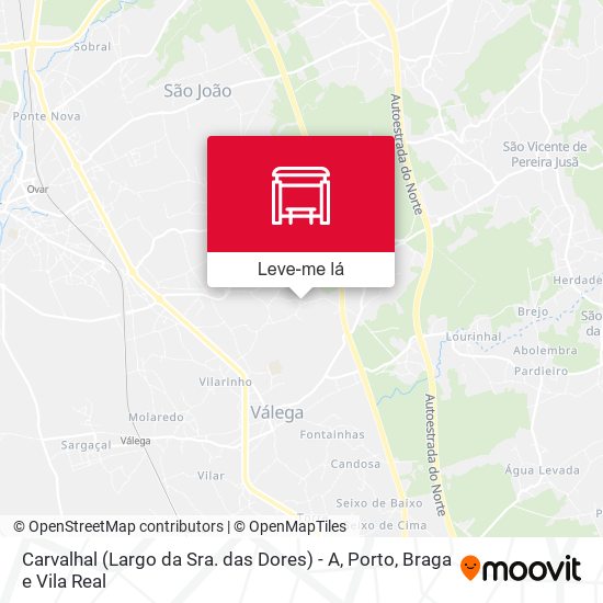 Carvalhal (Largo da Sra. das Dores) - A mapa