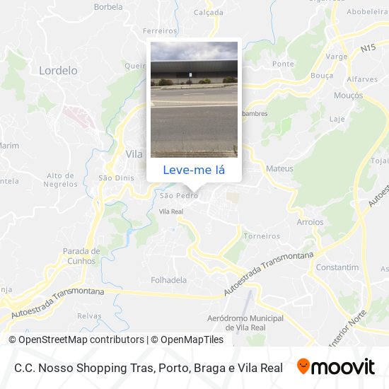 C.C. Nosso Shopping Tras mapa