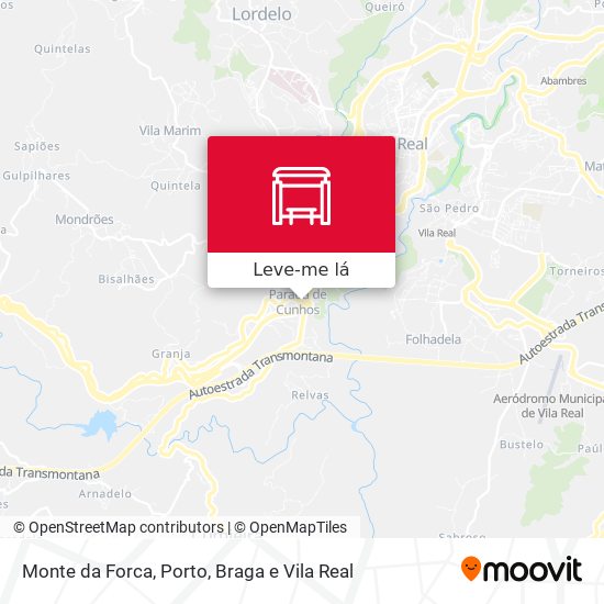 Monte da Forca mapa