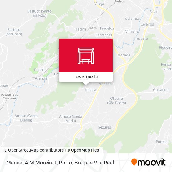 MANUEL A M MOREIRA I mapa