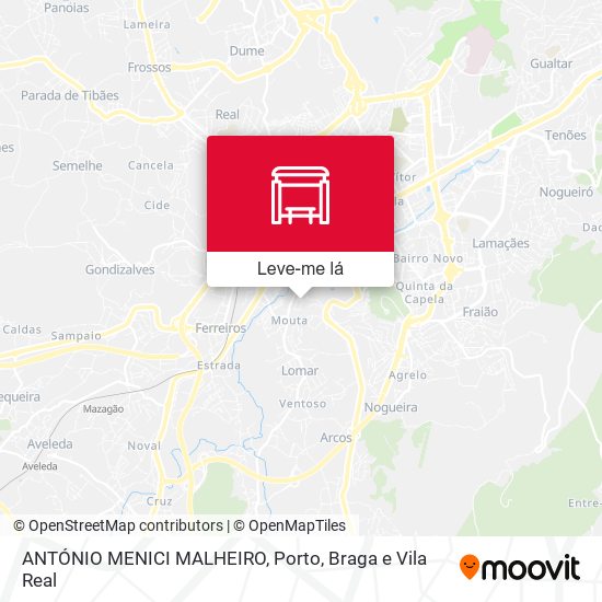 ANTÓNIO MENICI MALHEIRO mapa