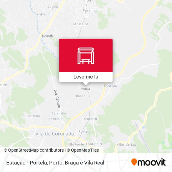 Estação - Portela mapa