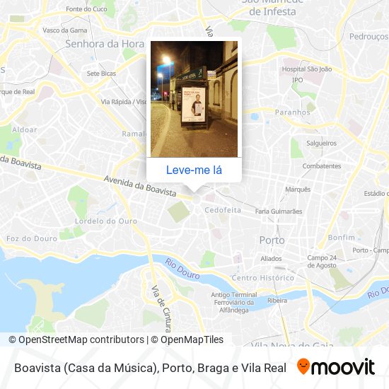 Boavista (Casa da Música) mapa