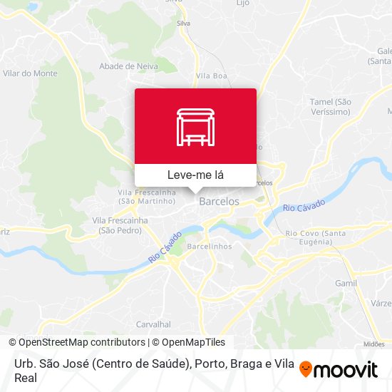 Urb. São José (Centro de Saúde) mapa
