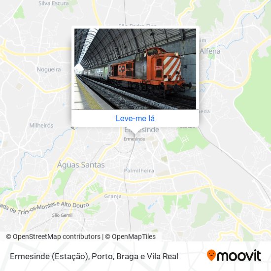 Ermesinde (Estação) mapa