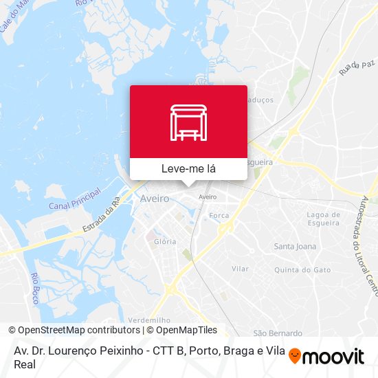 Av. Dr. Lourenço Peixinho - CTT B mapa