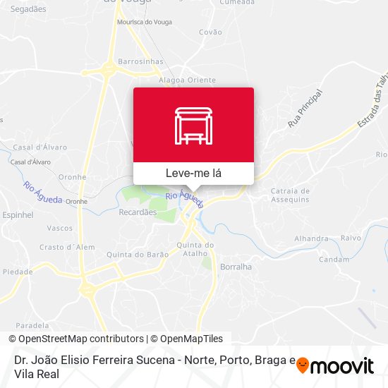 Dr. João Elisio Ferreira Sucena - Norte mapa