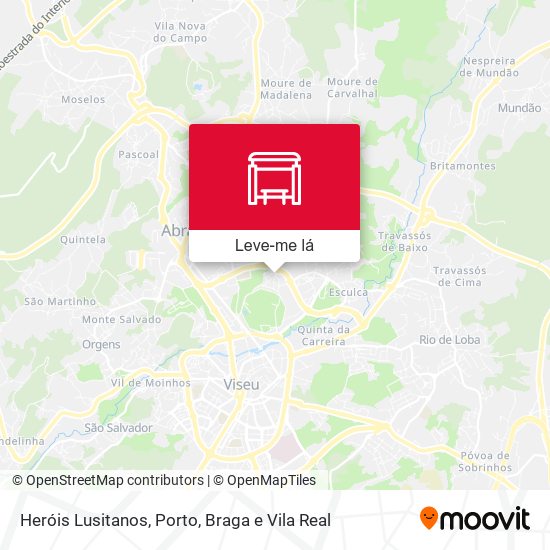 Heróis Lusitanos mapa