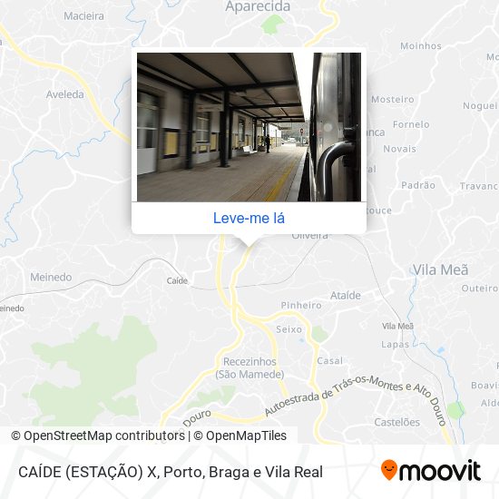 CAÍDE (ESTAÇÃO) X mapa