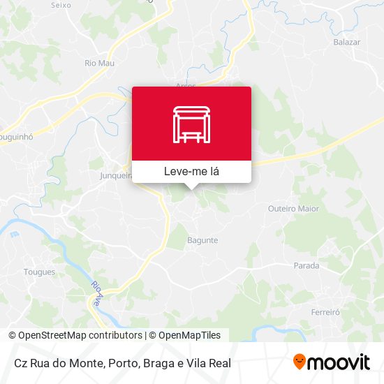 Cz Rua do Monte mapa