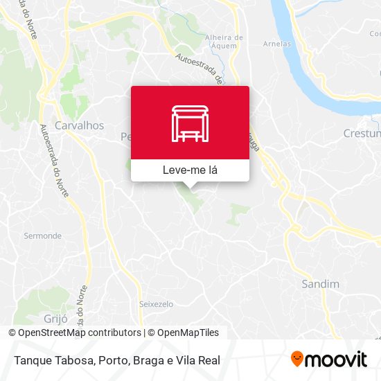 Tanque Tabosa mapa