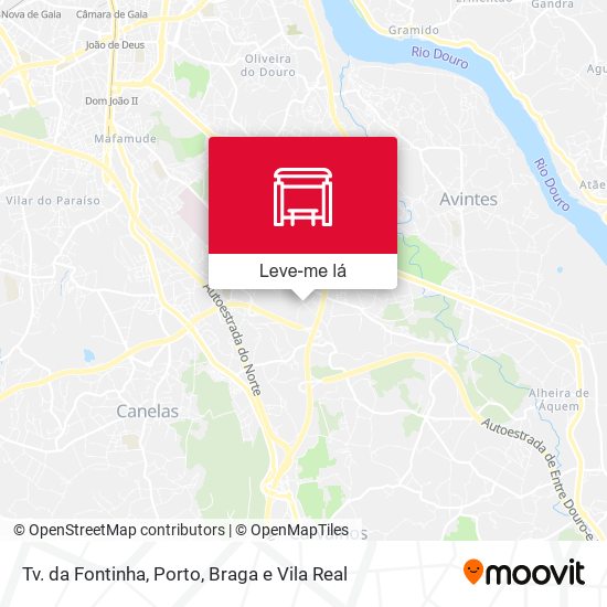 Tv. da Fontinha mapa