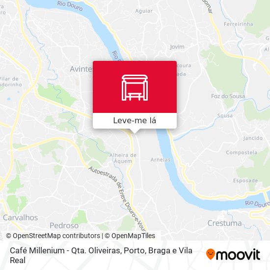 Café Millenium - Qta. Oliveiras mapa