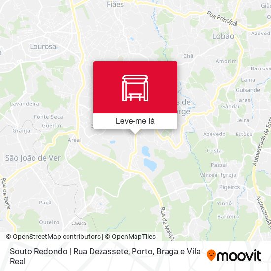 Souto Redondo | Rua Dezassete mapa