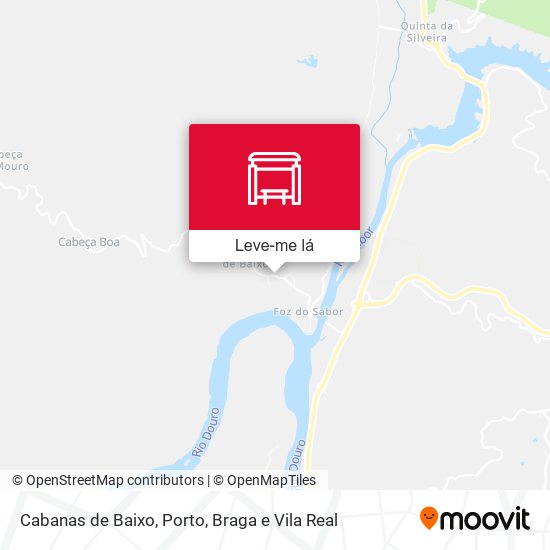 Cabanas De Baixo mapa