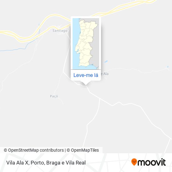 Vila Ala X mapa