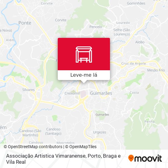 Associação Artistica Vimaranense mapa