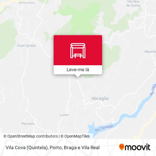Vila Cova (Quintela) mapa