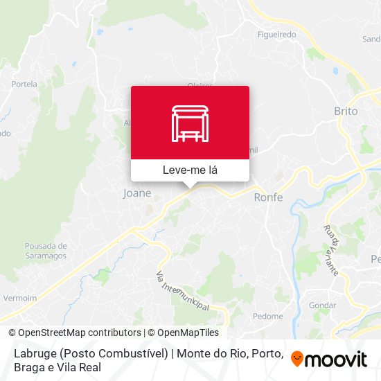 Labruge (Posto Combustível) | Monte do Rio mapa