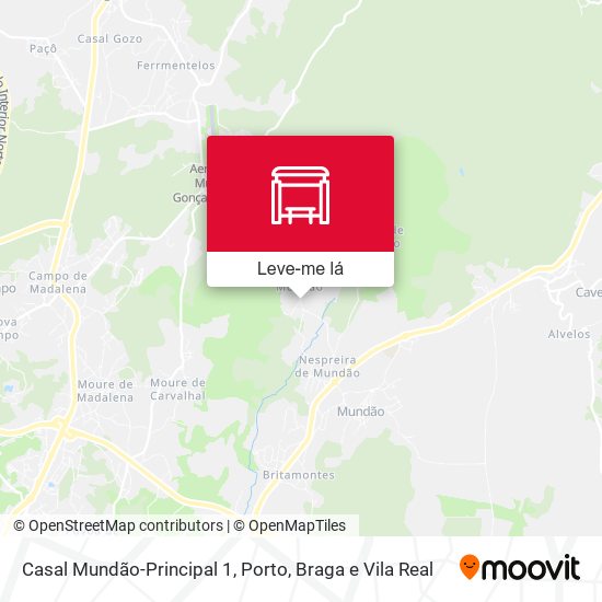 Casal Mundão-Principal 1 mapa