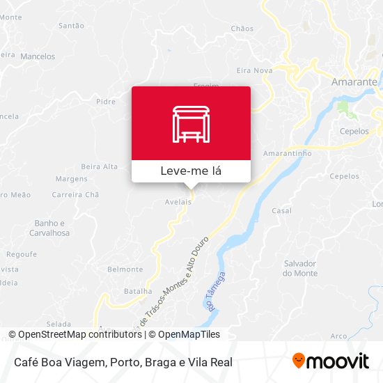 Café Boa Viagem mapa