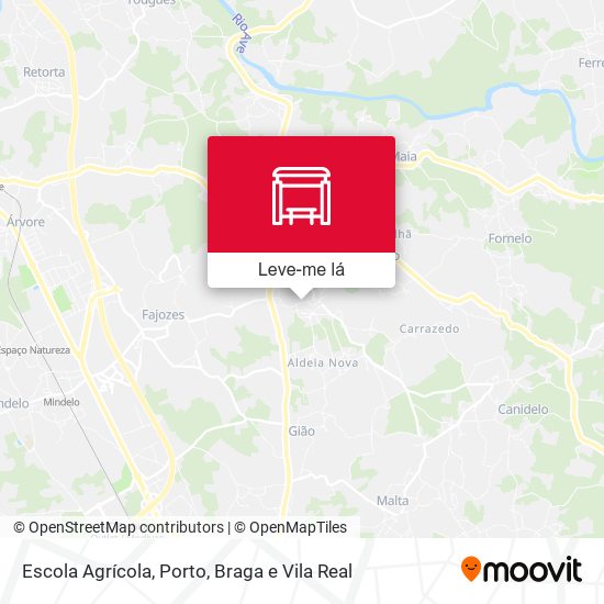 Escola Agrícola mapa