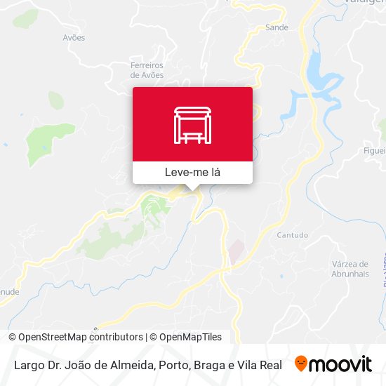 Largo Dr. João de Almeida mapa