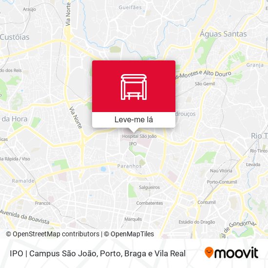 IPO | Campus São João mapa