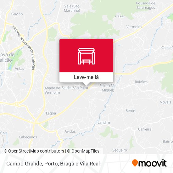 Campo Grande mapa