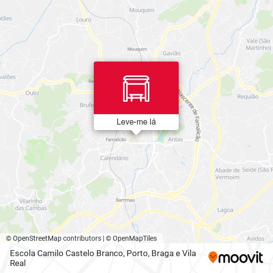 Escola Camilo Castelo Branco mapa
