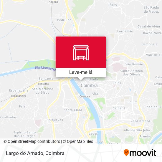 Largo do Arnado mapa