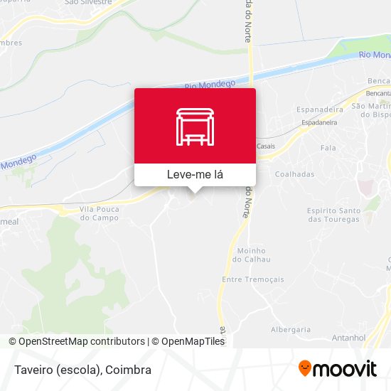 Taveiro (escola) mapa