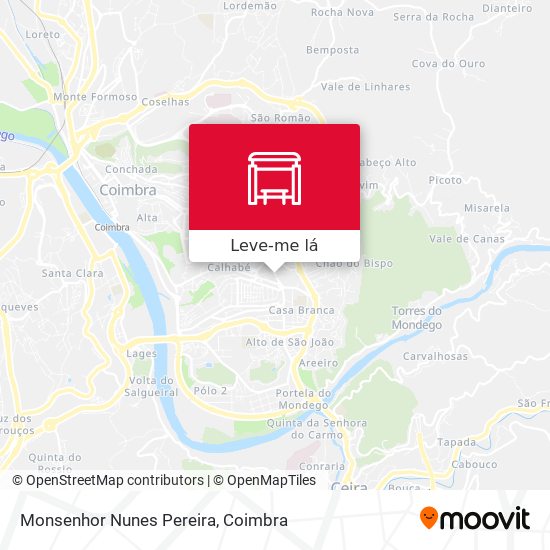 Monsenhor Nunes Pereira mapa