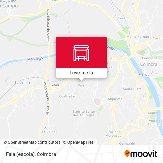 Fala (escola) mapa