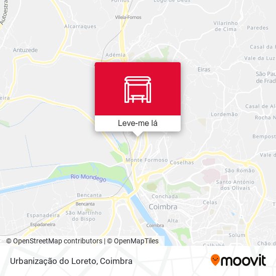 Urbanização do Loreto mapa