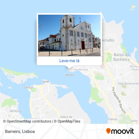 Barreiro estação Rotas, Horários e Preços