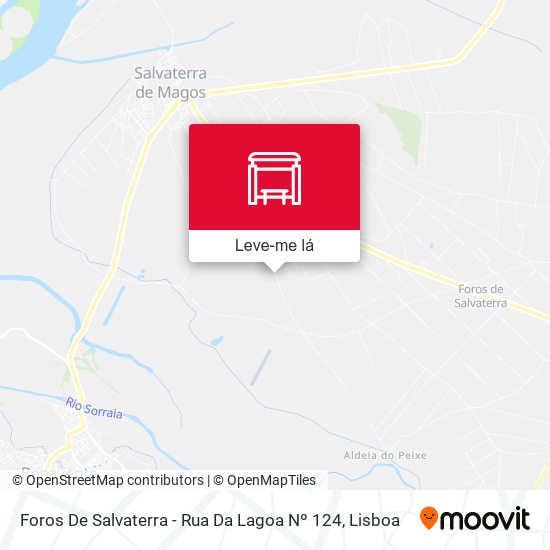 Foros De Salvaterra - Rua Da Lagoa Nº 124 mapa