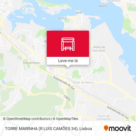 TORRE MARINHA (R LUIS CAMÕES 34) mapa